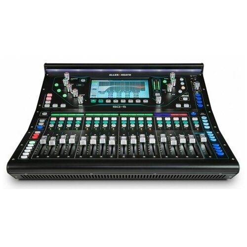 ALLEN&HEATH SQ-5 - Цифровой микшер, FPGA обработка 96kHz, 48 входных каналов, 17 фейдеров/ ALLEN&HEATH цифровой микшерный пульт allen