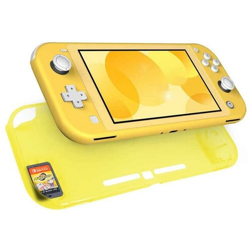 чехол minecraft carrying case для nintendo switch Защитный чехол Switch Lite Protective Cover Case Yellow (Желтый) (GSL-010) (Switch Lite)