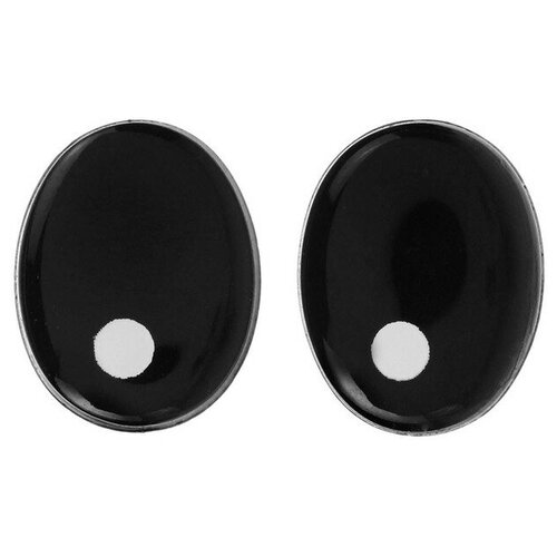 фото Глаза винтовые с заглушками, набор 4 шт, размер 1 шт 1.65*1.3 см, 2 шт. yandex market