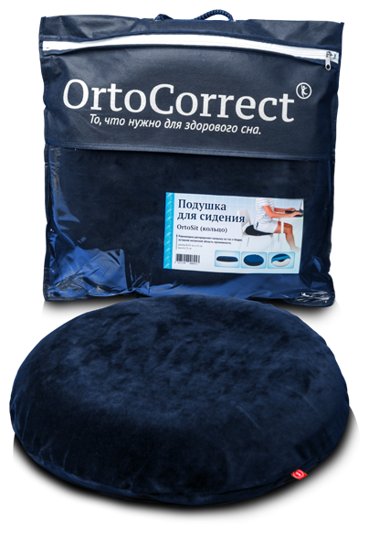 Подушка-кольцо для сидения OrtoSit ORTOCORRECT 45*15*8