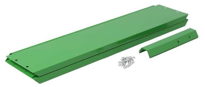 Greengo Клумба оцинкованная, 70 × 15 см, ярко–зелёная, «Терция», Greengo