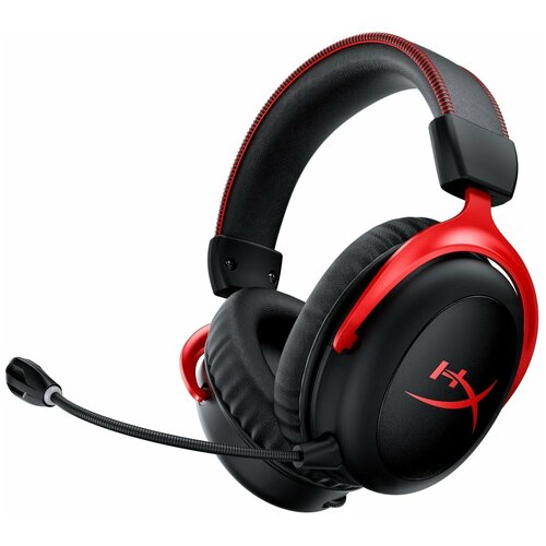 фото Игровая гарнитура hyperx cloud ii wireless 7.1 hhsc2x-ba-rd/g (black/red)