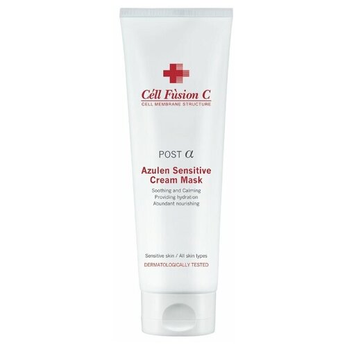 Азуленовая крем-маска для чувствительной и раздраженной кожи Azulen Sensitive Cream Mask, 250 мл.