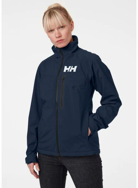 Куртка Helly Hansen, средней длины, силуэт прямой, карманы, мембранная, водонепроницаемая, быстросохнущая, размер S, синий