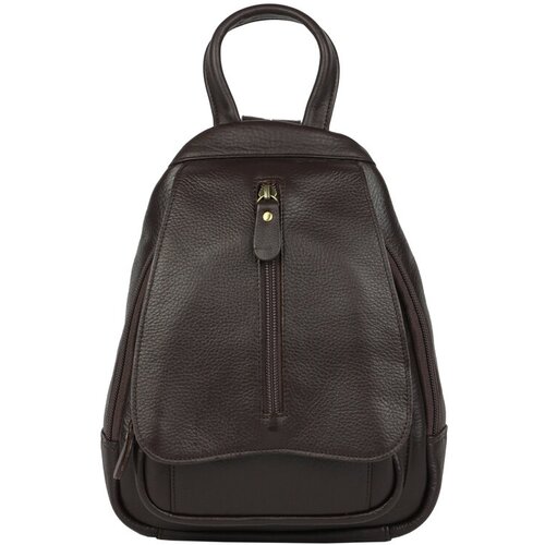 фото Рюкзак bufalo, фактура гладкая, коричневый