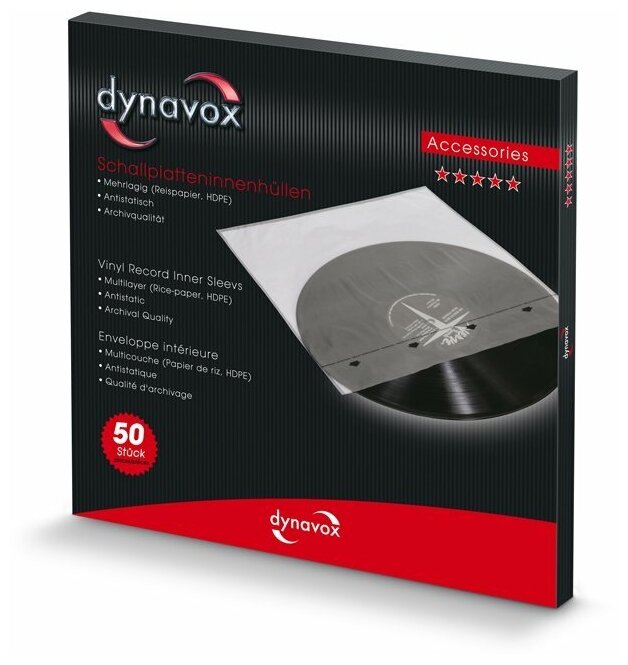 Dynavox пакеты для LP set 50pcs 207590