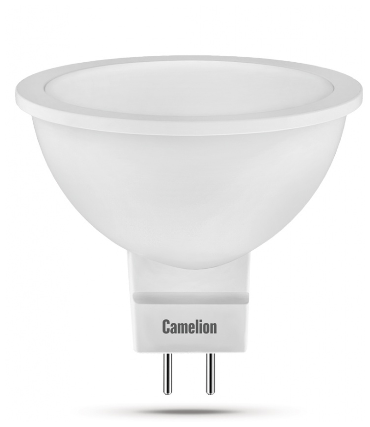 Лампа светодиодная LED5-S108/830/GU5.3 5Вт 3000К тепл. бел. GU5.3 370лм 220-240В Camelion 12041 (1 шт.)