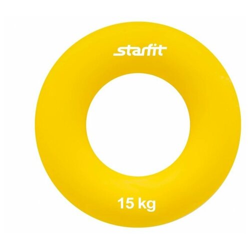 фото Эспандер кистевой starfit es-403 "кольцо" 15кг(желтый)