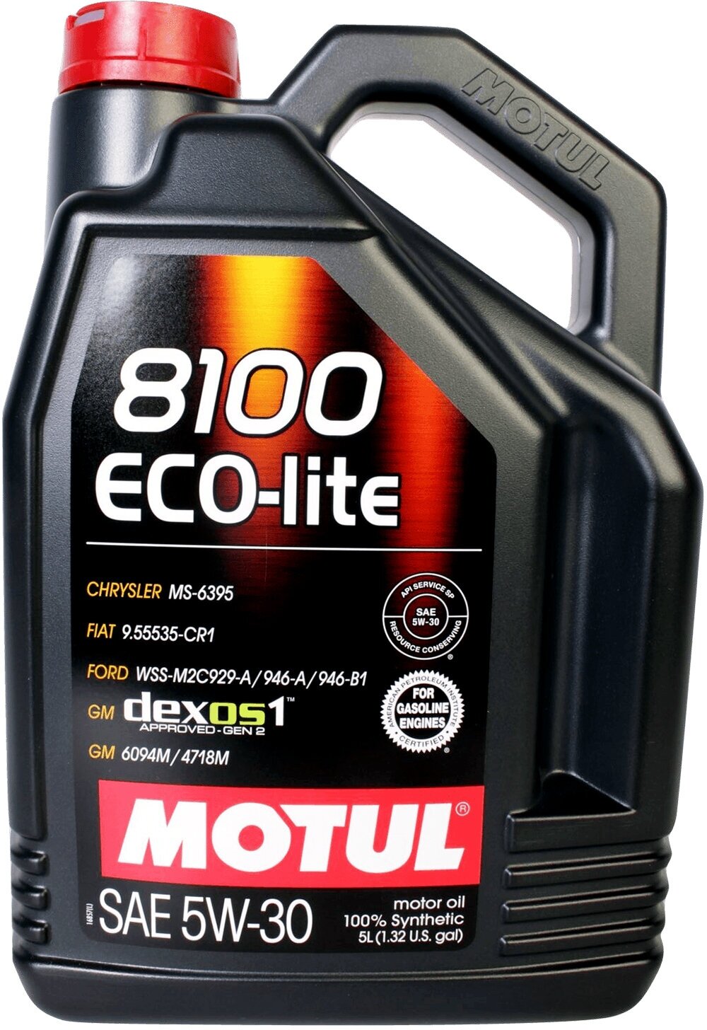   MOTUL 8100 ECO-LITE API SN/CF; ILSAC GF-5 5 107252/104989/108214