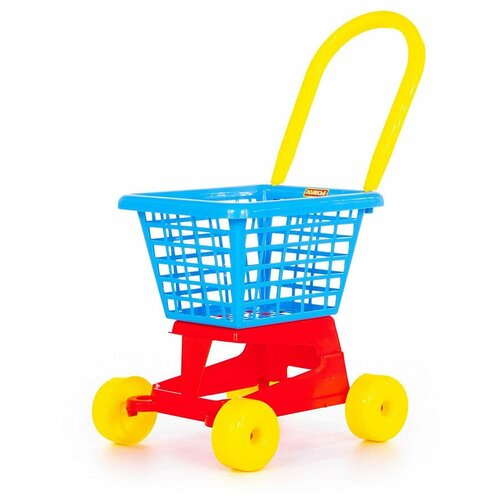 Тележка Supermarket №1 тележка supermarket 1 набор продуктов в сеточке palau toys