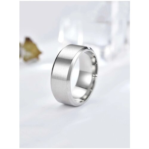 Кольцо, размер 19, серебряный трендовое матовое кольцо размер 19 kalinka