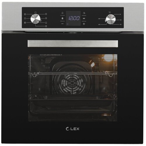 Электрический духовой шкаф Lex EDM 071 IX 3141000₽