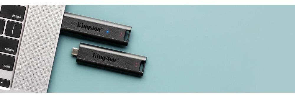 Флешка USB (Type-C) Kingston DataTraveler Max 512ГБ, USB3.2, черный [dtmax/512gb] - фото №4