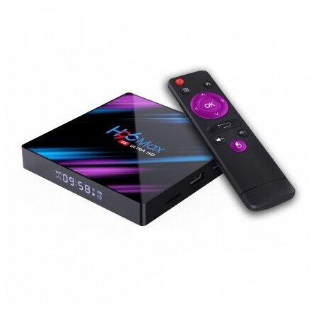 Смарт ТВ приставка H96 Max 4G/32Gb (Android TV Box)