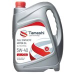 Моторное масло TAMASHI SAE 5W-40 API SN/CF, ACEA A3/B4-16 5W40T054 Синтетическое 4 л - изображение