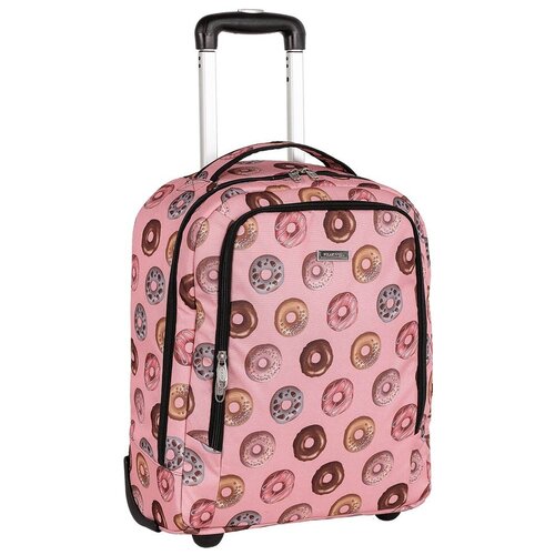 фото Чемодан малый polar п7121 розовый