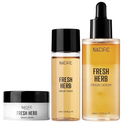 Набор уходовых средств Nacific Fresh Herb Origin Serum Set (50 мл/30 мл/12 мл)