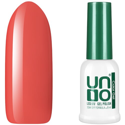 Гель лак для ногтей UNO Color Gel № 59, Papaya, 8 мл