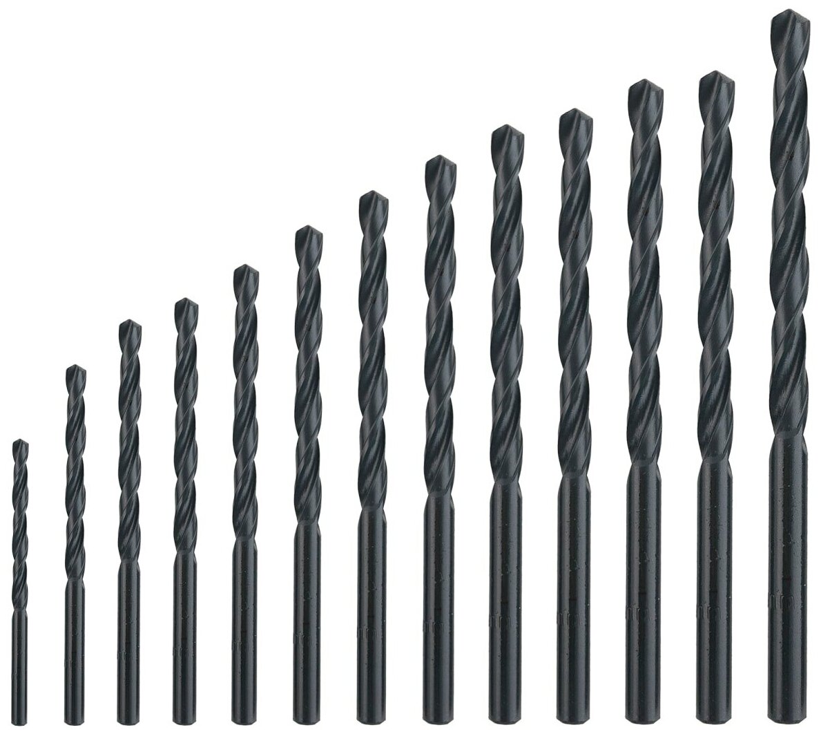 Набор свёрл по металлу 13 шт 1.5-6.5 мм