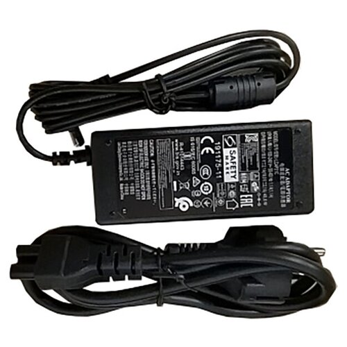 Блок питания для монитора LG 19V 2.1A 40W 6.5x4.4 мм черный, с сетевым кабелем блок питания для монитора lg 19v 2 1a 40w 6 5x4 4 мм черный с сетевым кабелем