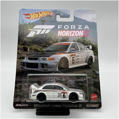 Hot Wheels Premium Детская Машинка 1:64 MITSUBISHI LANCER EVOLUTION VI Из Серии FORZA HORIZON 5