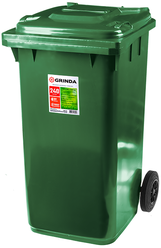 GRINDA МК-240 мусорный контейнер с колёсами, 240 л 3840-24