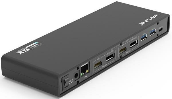 Док-станция Wavlink Ultra 5K/Dual 4K USB3.0/2xDP/2xHDMI/Gigabit LAN WL-UG69DK1 black