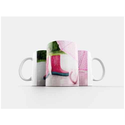 фото Кружка "дождь, сапоги, зонтик" 320 мл lotsprints