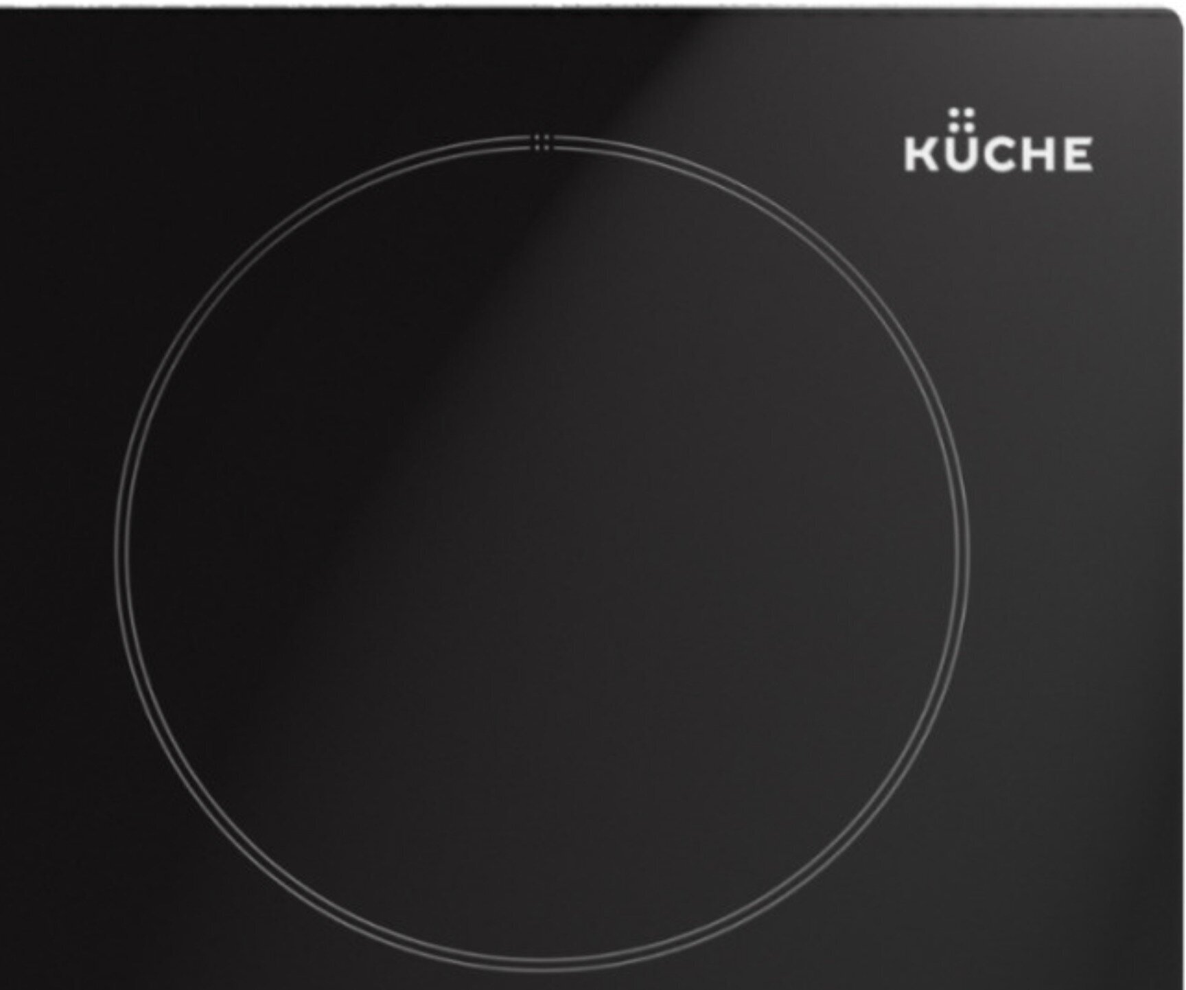поверхность электрическая KUCHE CST320B 2 конфорки черный - фото №6