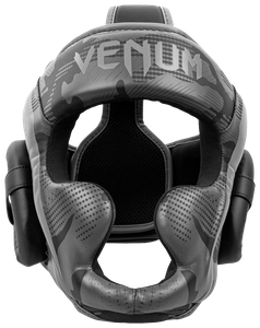 Боксерский шлем Venum Elite Black/Dark Camo - Venum