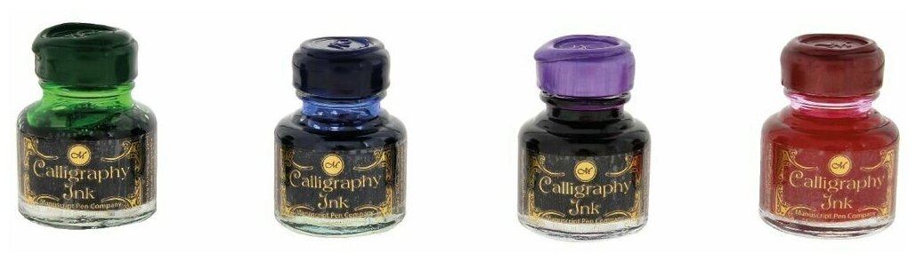 Чернила Manuscript "Gift Ink" 30 мл, изумрудный - фото №5