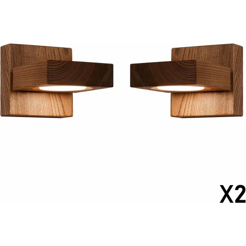 Настенный поворотный светильник - Бра Mira (цвет: Табак)