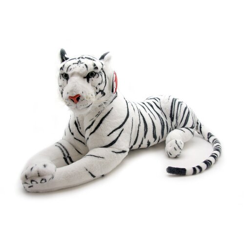 фото Мягкая игрушка magic bear toys белый тигр 70 см.