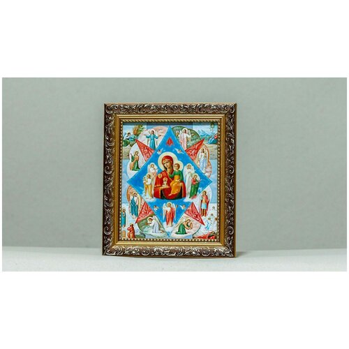 Икона Неопалимая купина БМ с молитвой икона живописная бм неопалимая купина 10х12 152915