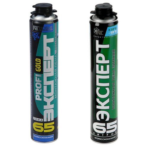 Пена монтажная Эксперт зимняя 850 мл 989₽
