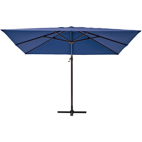 Зонт садовый Naterial Aura 290x290 см цвет голубой с боковой/передвижной стойкой
