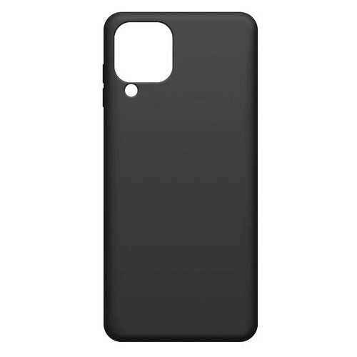 Чехол (клип-кейс) BORASCO для Samsung Galaxy A22/M22, противоударный, черный [40290]