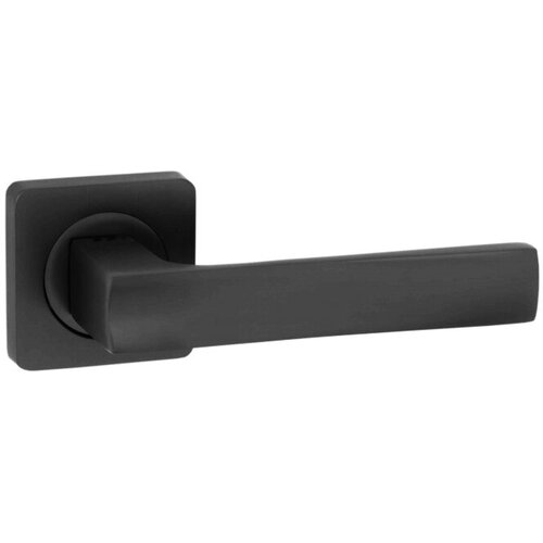 Ручка дверная INERTA раздельная FZ14-219-BL (черный матовый) ручка дверная inerta раздельная fz14 157 sn никель матовый