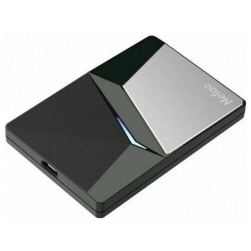 внешний накопитель netac ssd z7s 960gb usb 3 2 gen 2 type c nt01z7s 960g 32bk Внешний SSD диск 2.5 2 Tb USB Type-C Netac NT01Z7S-002T-32BK серый черный