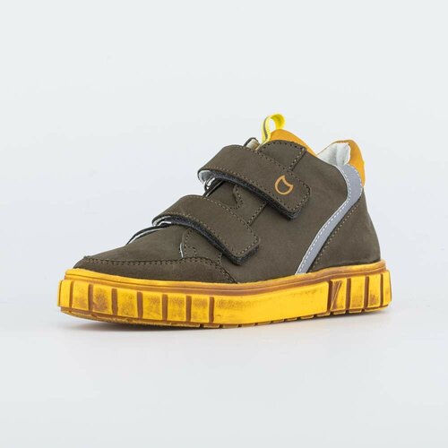 Ботинки КОТОФЕЙ, размер 23, желтый, зеленый ботинки размер 23 желтый