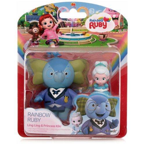 Две фигурки - линг линг и принцесса кики ТМ Rainbow Ruby (Рейнбоу Руби) игрушка rainbow ruby две фигурки линг линг и принцесса кики
