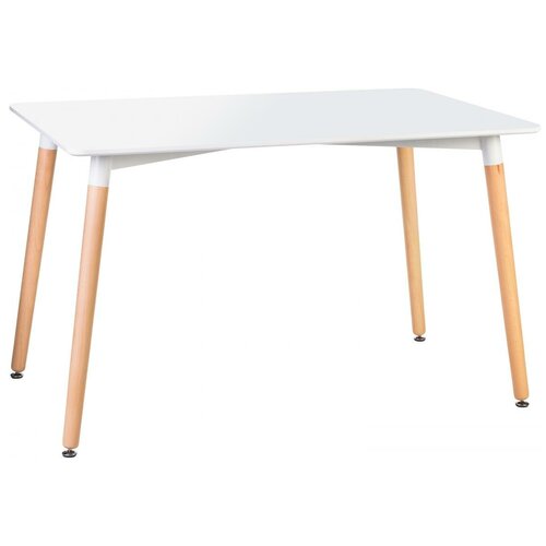 Стол обеденный эрвин'120 Белый - МДФ (матовый)