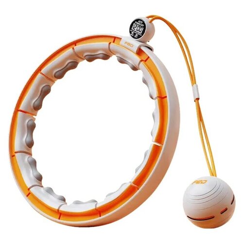 фото Умный массажный обруч с утяжелителем и счетчиком fed multifunctional smart hula hoop m 74-90 см (fed-hlq-01-001)