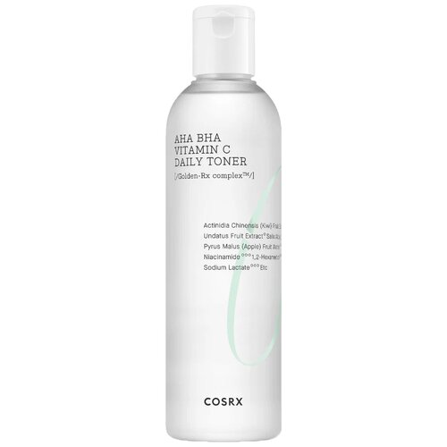 мультикислотный тонер для сияния cosrx refresh aha bha vitamin c daily toner COSRX тонер AHA BHA Vitamin C Daily, 280 мл