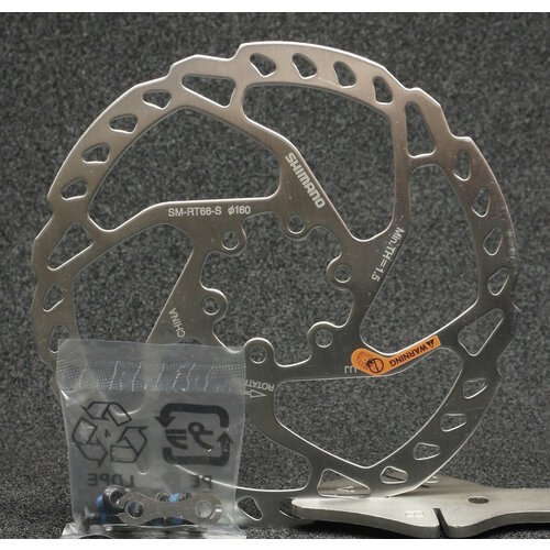 Тормозной диск для велосипеда Shimano RT-66 160мм тормозной диск для велосипеда 160мм blooke