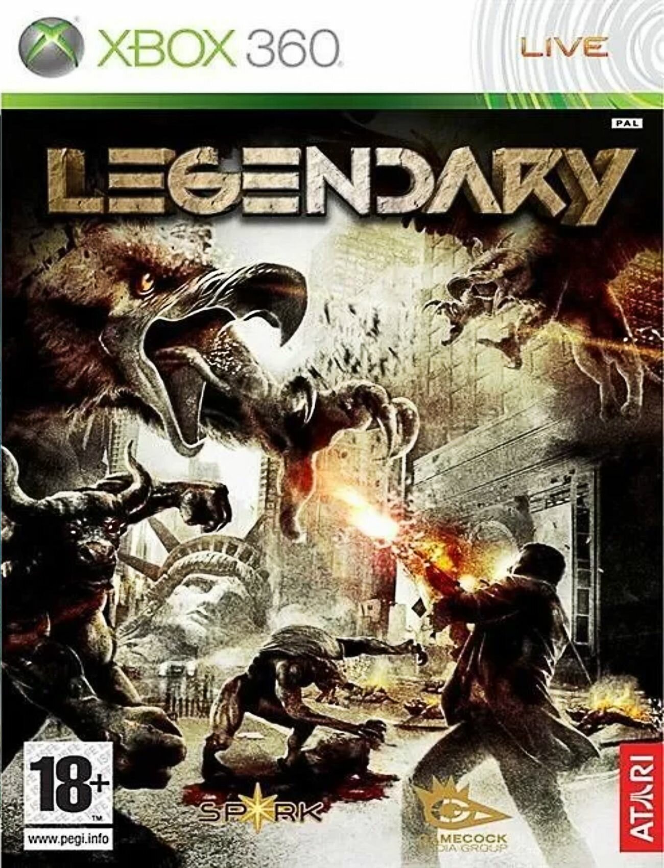 Legendary Видеоигра на диске Xbox 360