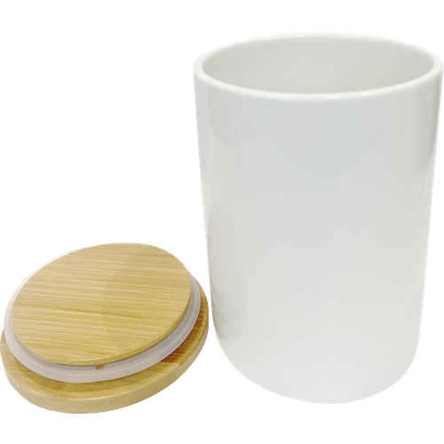 Банка керамическая с бамбуковой крышкой 750мл 989₽