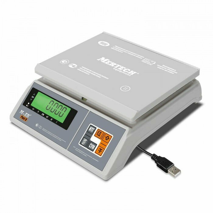 Весы фасовочные M-ER 326 AFU Post II (3.01, LCD, USB (COM), арт. 3104)