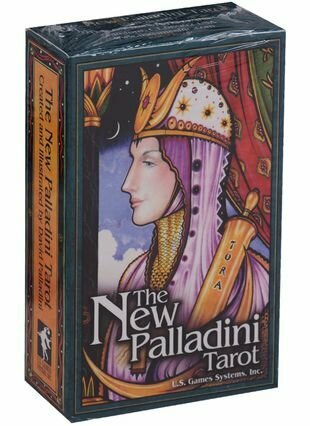 Таро Аввалон, New Palladini Tarot Новые Палладины Таро (карты+инструкция на англ. яз.) (коробка) (ПИ)