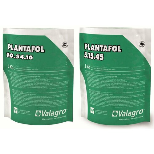 Удобрение Валагро Плантафол (Valagro Plantafol) 10.54.10 (1 кг) + 5.15.45 (1кг)